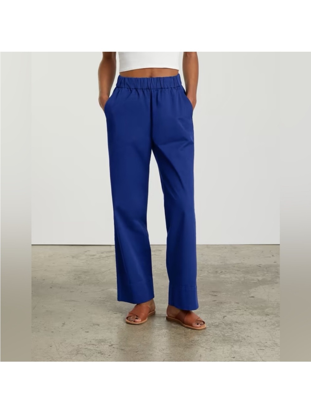 Everlane The Easy Pant in Cobalt Size: 8
